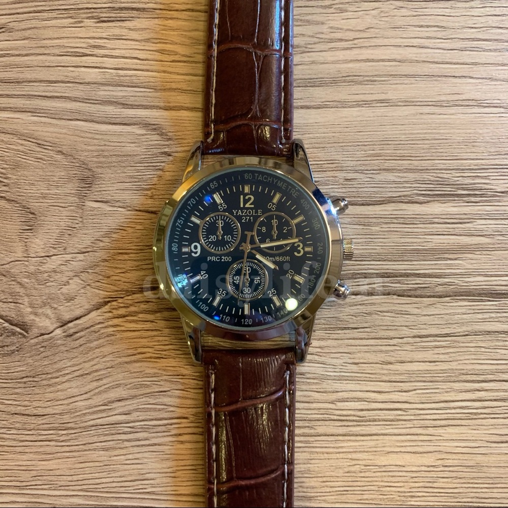 ❤️NEW❤️ Luxury Casual Mens Analog Quarts Watches - Picture 2 of 6